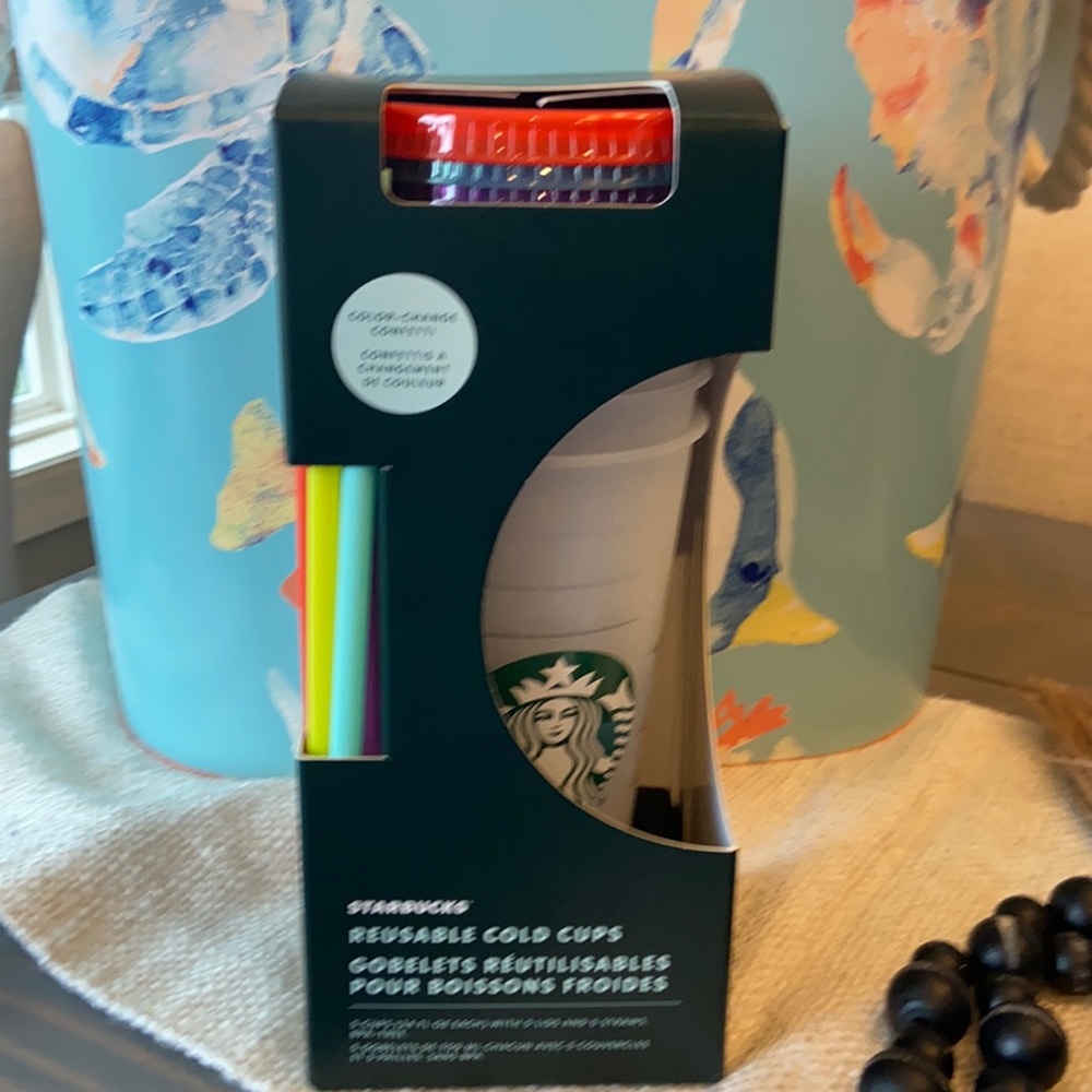 NWT Starbucks color changing cups summer 2021
